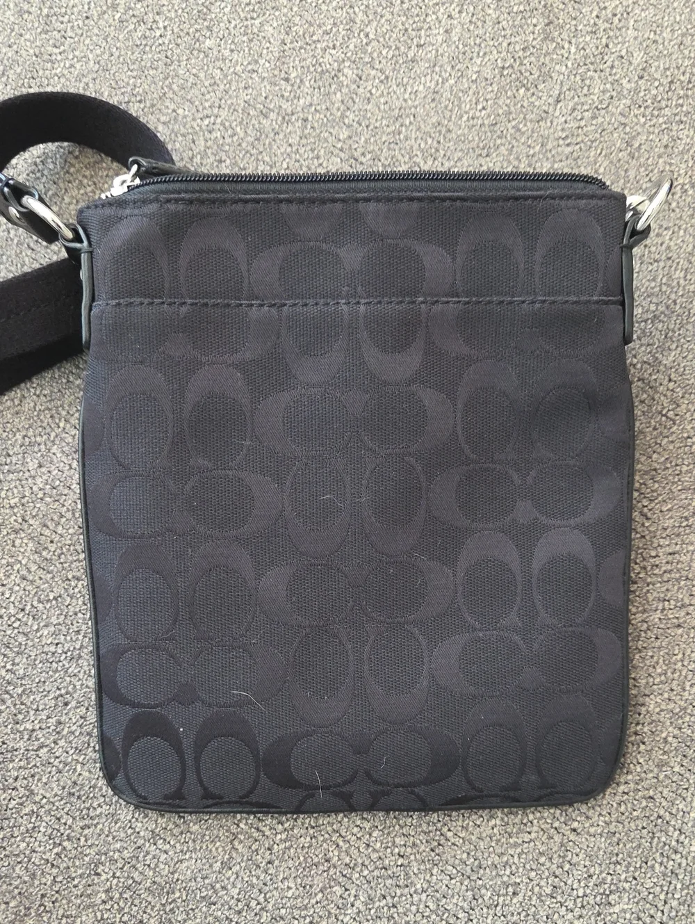 Coach black crossbody